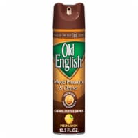 Old English Furniture Polish Spray , Lemon - 12.5 oz (Pack of 6)