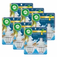 Air Wick Scented Oil Twin Refill - Turquoise Oasis - 2 Count 0.67oz (Pack of 6)