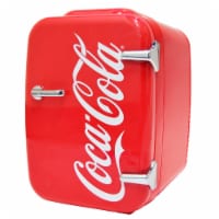 Cooluli Coca-Cola Vintage Chic 4 Liter Portable Compact Mini Fridge