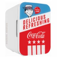 Cooluli Coca-Cola Americana 10 Liter Portable Compact Mini Fridge