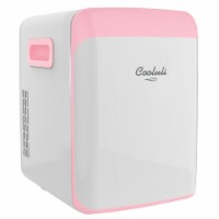 Cooluli Classic 15 Liter Portable Compact Mini Fridge - Pink
