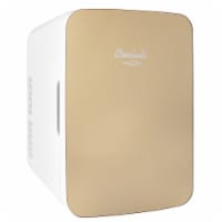 Cooluli Infinity 10 Liter Portable Compact Mini Fridge - Gold