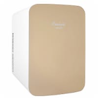 Cooluli Infinity 15 Liter Portable Compact Mini Fridge - Gold