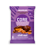 CORE® Foods Chill Out Dark Chocolate Caramel Truffles Perspective: Main