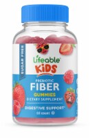 Lifeable Kids Prebiotic Fiber Gummies Natural Berry Sugar Free - 60 Gummies