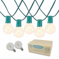 Novelty Lights 50 Feet G50 LED Hanging Patio Outdoor String Lights