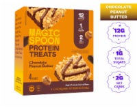 Magic Spoon® High-Protein Gluten-Free Chocolate Peanut Butter Cereal Treat Bars Perspective: Main