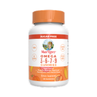 MaryRuth's® Sugar Free Omega 3-6-7-9 Peach Mango Apricot Flavored Gummies Perspective: Main