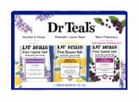Dr Teal's Lavender/Lemon/Elderberry Epson Salt Bath Soak Gift Set