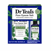 Dr Teal's® Relax & Relief Eucalyptus & Spearmint Bathtime Bundle Perspective: Main