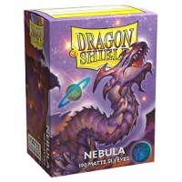 10 Packs Dragon Shield Matte Nebula Purple Standard Size 100 ct Card Sleeves Display Case