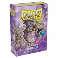 10 Packs Dragon Shield Matte Mini Japanese Nebula Purple 60 ct Card Sleeves Display Case
