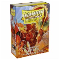 5 Packs Dragon Shield Dual Matte Mini Japanese Ember 60 ct Card Sleeves Value Bundle!