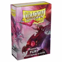 5 Packs Dragon Shield Dual Matte Mini Japanese Fury 60 ct Card Sleeves Value Bundle!