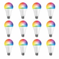 A19 WiFi Smart LED Light Bulb, 8W 800LM, Alexa/Google/SIRI, ETL and Energy Star (12 Pack)