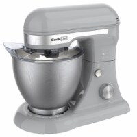 Geek Chef GSM45G 4.8 Qt Stainless Steel Bowl 12 Speed Baking Stand Mixer, Gray