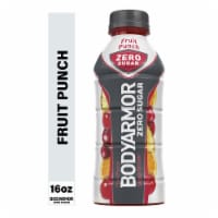 BODYARMOR® Fruit Punch Zero Sugar Sports Drink Bottle Perspective: Main
