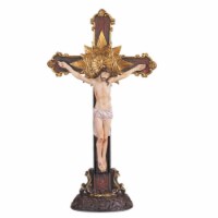 FC Design Jesus Nailed On The Cross 12 H Crucifix Holy Statue Religious Figurine Home Decor