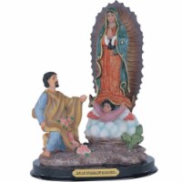 FC Design 9 H Our Lady of Guadalupe with Saint Juan Diego Holy Figurine Religious Home Decor