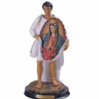 FC Design 12 H Saint Juan Diego with Virgen of Guadalupe Statue Holy Figurine Home Decor
