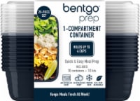 Bentgo® Meal Prep 1-Compartment Container - Navy Blue Perspective: Main