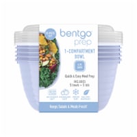 Bentgo® Prep Salad Container Set - Periwinkle Perspective: Main