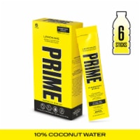 Prime Hydration Lemonade Electrolyte Drink Mix Packets Perspective: Main