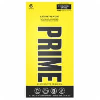 Prime Hydration Lemonade Electrolyte Drink Mix Packets Perspective: Main