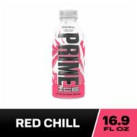 Prime Ice Hydration Red Chill Sports Drink Bottle Perspective: Main