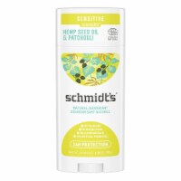 Schmidt's Hemp Seed Oil & Patchouli Aluminum Free Natural Deodorant
