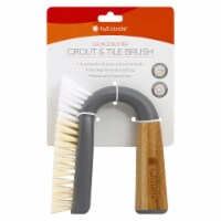 Full Circle® Grunge Buster™ Grout & Tile Brush - Gray