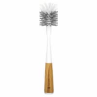 Full Circle® Clean Reach Replaceable Bottle Brush - White