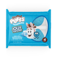 Stuffed Puffs Sour Blue Raspberry Easter Eggs Filled Marshmallows Perspective: Main