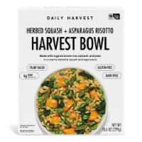 Daily Harvest Herbed Squash and Asparagus Risotto Harvest Bowl Perspective: Main