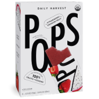 Daily Harvest Strawberry + Dragon Fruit Smoothie Pop Perspective: Main