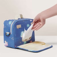 Sunveno Diaper Bag with Wipes Compartment Organizer Diaper Changing Bag