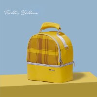 Insulated Lunch Box Double Deck Cooler Bag