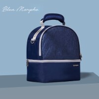 Insulated Lunch Box Double Deck Cooler Bag