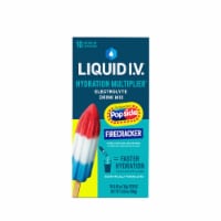 Liquid I.V.® Hydration Multiplier® Popsicle® Firecracker Electrolyte Drink Mix Packets Perspective: Main