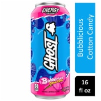 Ghost Bubblicious Cotton Candy Energy Drink
