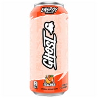 Ghost Energy Peaches Zero Sugar Perspective: Main