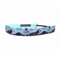 One Up Bands 1393 Frilly Blue Headband - Pack of 2