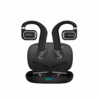 Monster Elements Air Wireless Headphones -  Black/Cherry Red Perspective: Main