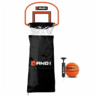 And1 Over The Door Laundry Hoop - Black Perspective: Main