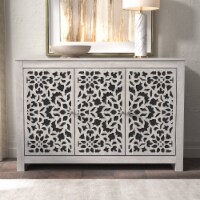 Culbreath Dusty Grey Oak 3-Door Sideboard