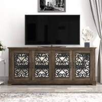 Calidia 68.2 in. 4 Door Wide TV Stand Fits TV's up to 75 in.