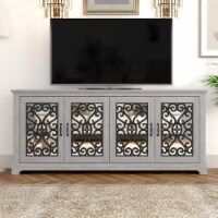 Calidia 68.2 in. 4 Door Wide TV Stand Fits TV's up to 75 in.