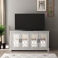 Heron 59.1 in. 4 Door TV Stand Fits TV's up to 65 in.