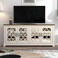 Heron 68.2 in. 4 Door Wide TV Stand Fits TV's up to 75 in.