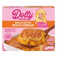 Dolly Parton's Biscuit Batter Peach Cobbler Family Size Perspective: Main